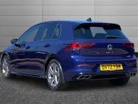 Second-hand VW Golf VIII R-line 150 CP (110 kW) 2022 Albastru Hatchback