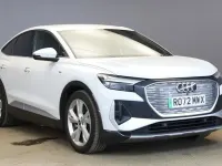 Used Audi Q4 Sportback e-tron S-Line 150 kW (204 HP) 2022 White SUV