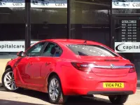 Używany Vauxhall Insignia SRi 163 KM (119 kW) 2014 Czerwony Sedan/Limuzyna