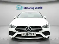 Used Mercedes CLA200 AMG line 163 HP (119 kW) 2019 White Coupe