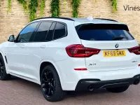 Used BMW X3 M Sport 184 HP (135 kW) 2019 White SUV