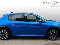 Used Peugeot 208 GT-line 99 HP (72 kW) 2020 Blue Hatchback