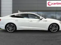 Used Audi A5 Sportback S-Line 163 HP (119 kW) 2020 White Hatchback