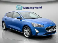 Used Ford Focus Titanium X 155 HP (114 kW) 2021 Blue Hatchback