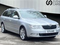 Used Skoda Superb Elegance 140 HP (102 kW) 2011 Silver Estate