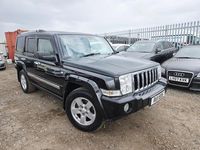 Used Jeep Commander Limited 218 HP (160 kW) 2007 Black SUV