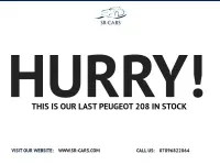 Used Peugeot 208 Active 75 HP (55 kW) 2017 Black Hatchback