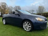 Used VW Golf Cabriolet S 2013 Blue Cabriolet