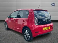 Used VW up! Black Edition 65 HP (47 kW) 2021 Red Hatchback