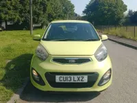 Used Kia Picanto 85 HP (62 kW) 2013 Green Hatchback