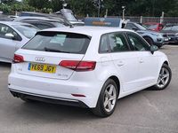 Used Audi A3 150 HP (110 kW) 2019 White Hatchback