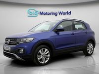 Used VW T-Cross SE 94 HP (69 kW) 2020 Blue SUV