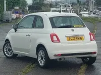 Used Fiat 500 Pop Star 69 HP (50 kW) 2017 White Hatchback
