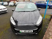 Used Ford Fiesta Zetec 75 HP (55 kW) 2015 Black Hatchback