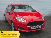 Used Ford Fiesta Style 82 HP (60 kW) 2016 Red Hatchback