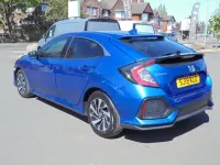 Begagnad Honda Civic SE 126 HK (92 kW) 2019 Blå Halvkombi