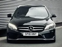 Used Mercedes C220 AMG line 2018 Black Estate