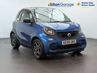 Used Smart ForTwo Electric Drive Premium 60 kW (82 HP) 2018 Black Coupe