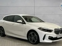 Used BMW 118 M Sport 134 HP (98 kW) 2021 White Hatchback