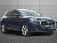 Second-hand Audi Q3 S-Line 150 CP (110 kW) 2022 Albastru SUV