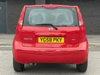 Used Nissan Note Acenta 2008 Red Hatchback