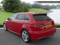 Used Audi A3 Sportback S-Line 2016 Red Hatchback