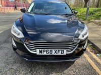 Used Ford Focus Zetec 125 HP (91 kW) 2018 Black Hatchback