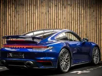 Used Porsche 911 Turbo S 2021 Blue Coupe
