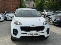 Used Kia Sportage 177 HP (130 kW) 2016 White SUV