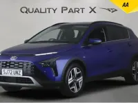 Begagnad Hyundai Bayon Premium 2022 Blå SUV