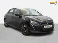 Used Peugeot 208 Allure+ 100 HP (73 kW) 2023 Black Hatchback