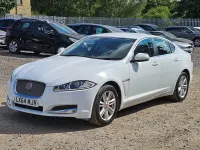 Used Jaguar XF Luxury 2014 White Sedan