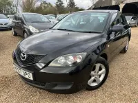 Used Mazda 3 105 HP (77 kW) 2007 Black Hatchback