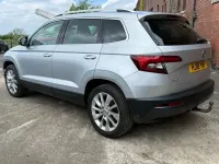 Gebraucht Skoda Karoq SE L 150 PS (110 kW) 2018 Silber SUV