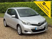 Used Toyota Yaris Multidrive S 101 HP (74 kW) 2012 Silver Hatchback