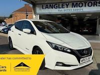 Used Nissan Leaf N-Connecta 110 kW (150 HP) 2019 Arctic white Hatchback