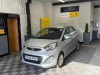 Used Kia Picanto 68 HP (50 kW) 2012 Silver Hatchback