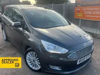 Used Ford Grand C-Max Titanium 125 HP (91 kW) 2018 Grey MPV