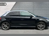 Used Audi A1 Black Edition 123 HP (90 kW) 2018 Black Hatchback