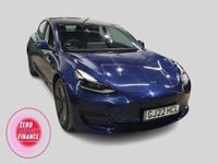 Used Tesla Model 3 Standard Range 366 kW (498 HP) 2022 Blue Sedan