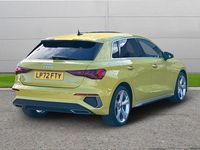 Used Audi A3 Sportback S-Line 108 HP (79 kW) 2023 Yellow Hatchback