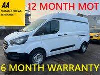 Used Ford Transit Custom 130 HP (95 kW) 2019 White Van