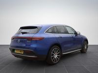 Used Mercedes EQC400 AMG line 300 kW (408 HP) 2021 Blue SUV