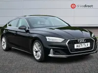 Used Audi A5 Sportback Sport 150 HP (110 kW) 2021 Black Hatchback