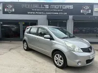 Used Nissan Note Acenta 88 HP (64 kW) 2010 Silver Hatchback