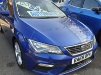 Used Seat Leon FR 190 HP (139 kW) 2019 Blue Hatchback