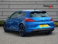 Used VW Scirocco R-line 177 HP (130 kW) 2016 Blue Coupe