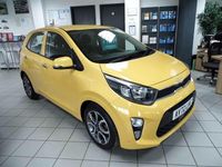 Used Kia Picanto 2022 Yellow Hatchback