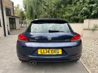 Used VW Scirocco GT 177 HP (130 kW) 2014 Blue Coupe