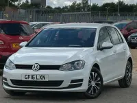Used VW Golf VII S 110 HP (80 kW) 2016 White Hatchback